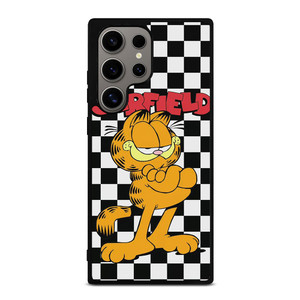GARFIELD CAT CHECKERBOARD Samsung Galaxy S24 Ultra Case Cover
