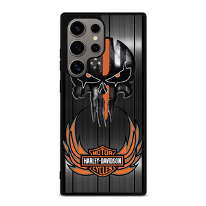 HARLEY DAVIDSON THE PUNISHER METAL Samsung Galaxy S24 Ultra Case Cover HARLEY DAVIDSON THE PUNISHER METAL Samsung Galaxy S24 Ultra Case Cover