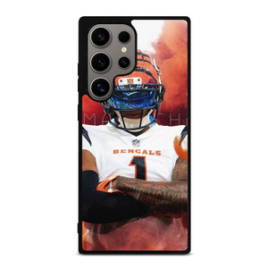 JA'MARR CHASE CINCINNATI BENGALS FOOTBALL Samsung Galaxy S24 Ultra Case Cover