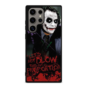 JOKER HEATH LEDGER QUOTES Samsung Galaxy S24 Ultra Case Cover