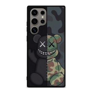 KAWS BLACK CAMO Samsung Galaxy S24 Ultra Case Cover