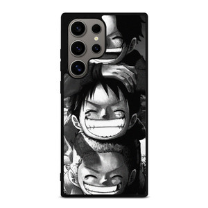 KID LUFFY ACE SABO ONE PIECE Samsung Galaxy S24 Ultra Case Cover KID LUFFY ACE SABO ONE PIECE Samsung Galaxy S24 Ultra Case Cover