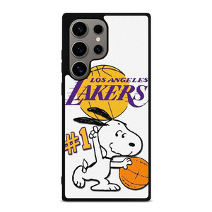 LOS ANGELES LAKERS SNOOPY BASKETBALL Samsung Galaxy S24 Ultra Case Cover