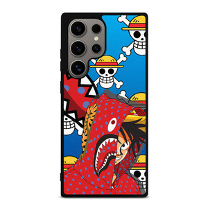LUFFY ONE PIECE BAPE Samsung Galaxy S24 Ultra Case Cover