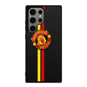 MANCHESTER UNITED STRIPE LOGO Samsung Galaxy S24 Ultra Case Cover