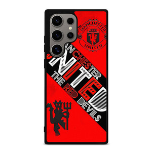 MANCHESTER UNITED THE RED DEVILS Samsung Galaxy S24 Ultra Case Cover