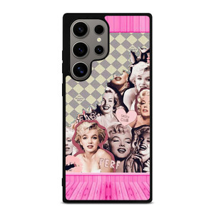 MARILYN MONROE PINK COLLAGE Samsung Galaxy S24 Ultra Case Cover