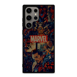 MARVEL COMICS HALFTONE COLLAGE Samsung Galaxy S24 Ultra Case Cover