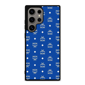 MCM WORLD WIDE BLUE Samsung Galaxy S24 Ultra Case Cover