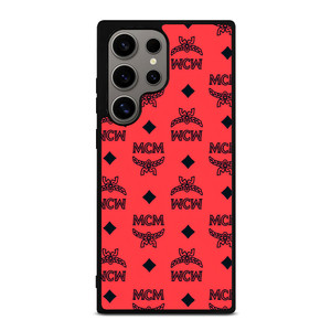 MCM WORLDWIDE RED Samsung Galaxy S24 Ultra Case Cover
