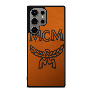 MCM WORLDWIDE SUEDE LOGO Samsung Galaxy S24 Ultra Case Cover