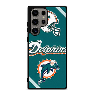 MIAMI DOLPHINS FOOTBALL HELMET LOGO Samsung Galaxy S24 Ultra Case Cover