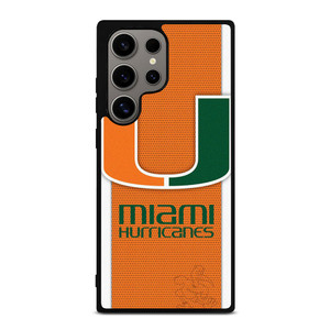 MIAMI HURRICANES SYMBOL CARBON Samsung Galaxy S24 Ultra Case Cover