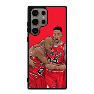 MICHAEL JORDAN X SCOTTIE PIPPEN CHICAGO BULLS 2 Samsung Galaxy S24 Ultra Case Cover