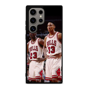 MICHAEL JORDAN X SCOTTIE PIPPEN CHICAGO BULLS Samsung Galaxy S24 Ultra Case Cover