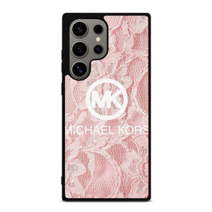 MICHAEL KORS PINK FABRIC Samsung Galaxy S24 Ultra Case Cover MICHAEL KORS PINK FABRIC Samsung Galaxy S24 Ultra Case Cover