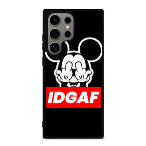 MICKEY MOUSE MIDDLE FINGER IDGAF Samsung Galaxy S24 Ultra Case Cover