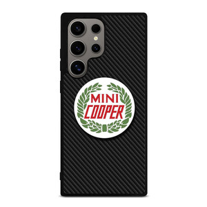 MINI COOPER CLASSIC CARBON EMBLEM Samsung Galaxy S24 Ultra Case Cover