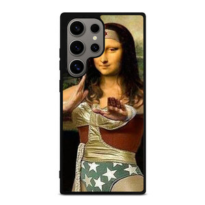 MONA LISA WONDER WOMAN Samsung Galaxy S24 Ultra Case Cover MONA LISA WONDER WOMAN Samsung Galaxy S24 Ultra Case Cover