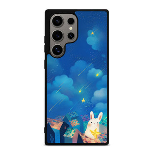 MOON BUNNY CUTE Samsung Galaxy S24 Ultra Case Cover