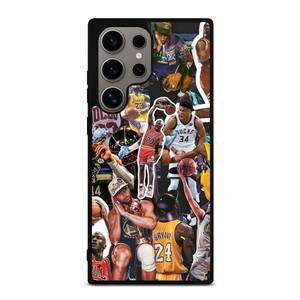 NBA BASKETBALL LEGENDS COLLAGE Samsung Galaxy S24 Ultra Case Cover