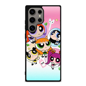 NEW JEANS KPOP X POWERPUFF GIRLS CARTOON Samsung Galaxy S24 Ultra Case Cover