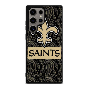 NEW ORLEANS SAINTS FOOTBALL ABSTRACT LINE Samsung Galaxy S24 Ultra Case Cover