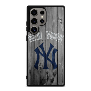 NEW YORK YANKEES WOODEN LOGO Samsung Galaxy S24 Ultra Case Cover NEW YORK YANKEES WOODEN LOGO Samsung Galaxy S24 Ultra Case Cover