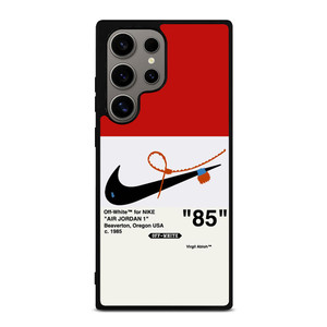 NIKE AIR JORDAN 1OFF WHITE RED Samsung Galaxy S24 Ultra Case Cover NIKE AIR JORDAN 1OFF WHITE RED Samsung Galaxy S24 Ultra Case Cover