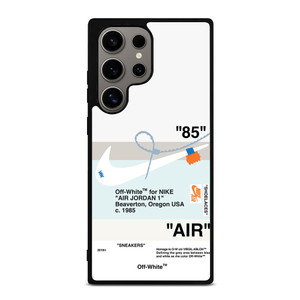 NIKE AIR JORDAN OFF WHITE Samsung Galaxy S24 Ultra Case Cover NIKE AIR JORDAN OFF WHITE Samsung Galaxy S24 Ultra Case Cover