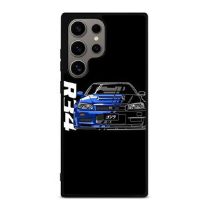 NISSAN GTR R34 ILLUSTRATION Samsung Galaxy S24 Ultra Case Cover NISSAN GTR R34 ILLUSTRATION Samsung Galaxy S24 Ultra Case Cover