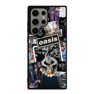 OASIS ROCK BAND COLLAGE Samsung Galaxy S24 Ultra Case Cover OASIS ROCK BAND COLLAGE Samsung Galaxy S24 Ultra Case Cover