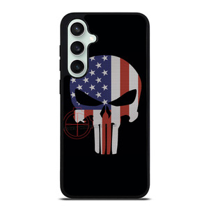AMERICAN FLAG PUNISHER Samsung Galaxy S23 FE Case Cover AMERICAN FLAG PUNISHER Samsung Galaxy S23 FE Case Cover