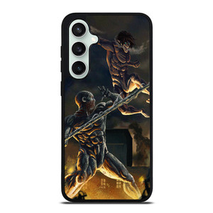 ATTACK ON TITAN VS WARHAMMER TITAN Samsung Galaxy S23 FE Case Cover