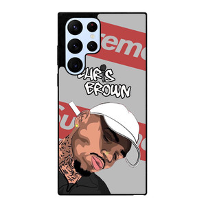 CHRIS BROWN CARTOON SUPREME  Samsung Galaxy S22 Ultra Case Cover