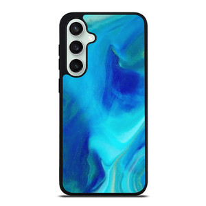 BLUE LIQUID TEXTURE Samsung Galaxy S23 FE Case Cover