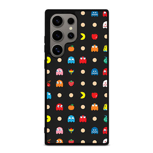 PAC MAN DOODLE PATTERN Samsung Galaxy S24 Ultra Case Cover PAC MAN DOODLE PATTERN Samsung Galaxy S24 Ultra Case Cover