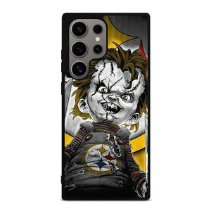 PITTSBURGH STEELERS CHUCKY DOLL Samsung Galaxy S24 Ultra Case Cover