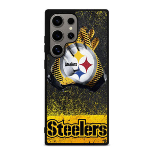 PITTSBURGH STEELERS GLOVES FOOTBALL Samsung Galaxy S24 Ultra Case Cover