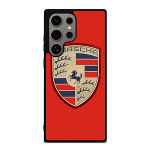 PORSCHE RED EMBLEM Samsung Galaxy S24 Ultra Case Cover