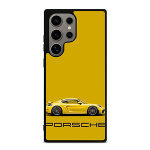 PORSCHE YELLOW SUPER CAR Samsung Galaxy S24 Ultra Case Cover
