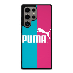 PUMA BLUE PINK LOGO Samsung Galaxy S24 Ultra Case Cover PUMA BLUE PINK LOGO Samsung Galaxy S24 Ultra Case Cover