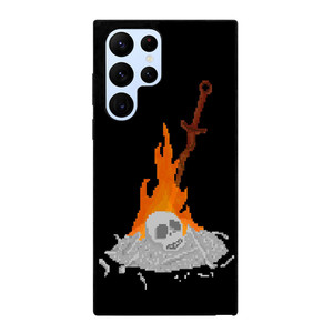 DARK SOULS BONFIRE 8 BIT  Samsung Galaxy S22 Ultra Case Cover
