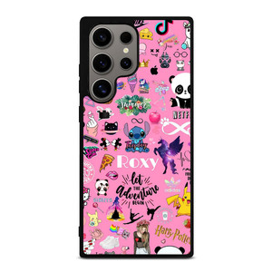 ROXY CARTOON PINK COLLAGE Samsung Galaxy S24 Ultra Case Cover ROXY CARTOON PINK COLLAGE Samsung Galaxy S24 Ultra Case Cover