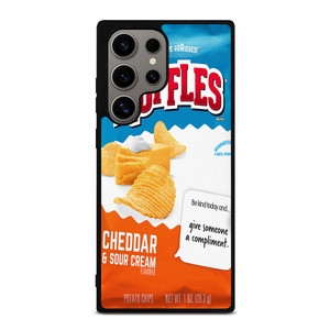 RUFFLES POTATO CHIPS CHEDDAR Samsung Galaxy S24 Ultra Case Cover RUFFLES POTATO CHIPS CHEDDAR Samsung Galaxy S24 Ultra Case Cover