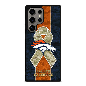 SALUTE TO SERVICE DENVER BRONCOS Samsung Galaxy S24 Ultra Case Cover SALUTE TO SERVICE DENVER BRONCOS Samsung Galaxy S24 Ultra Case Cover