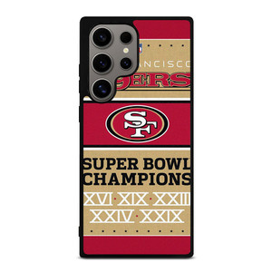 SAN FRANCISCO 49ERS SUPER BOWL CHAMPIONS Samsung Galaxy S24 Ultra Case Cover