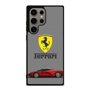 SCUDERIA FERRARI LOGO SUPER CAR RED Samsung Galaxy S24 Ultra Case Cover SCUDERIA FERRARI LOGO SUPER CAR RED Samsung Galaxy S24 Ultra Case Cover