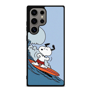 SNOOPY SURFING CARTOON Samsung Galaxy S24 Ultra Case Cover