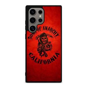 SONS OF ANARCHY CALIFORNIA RED Samsung Galaxy S24 Ultra Case Cover SONS OF ANARCHY CALIFORNIA RED Samsung Galaxy S24 Ultra Case Cover